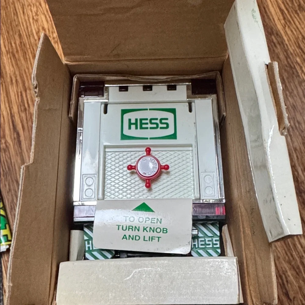 Vintage Hess 1997 Toy Truck and Racers collectible new in box